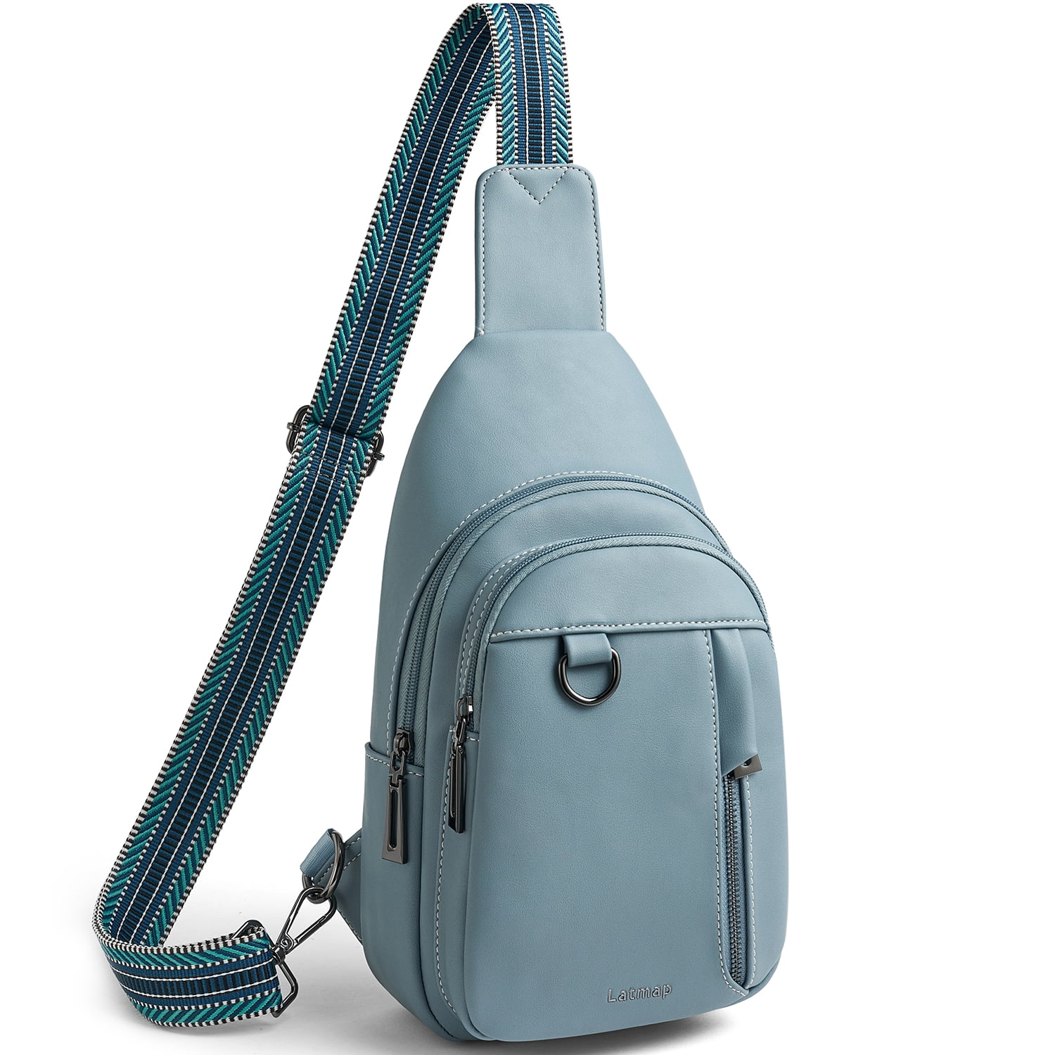 7L RFID Anti-Theft Sling Backpack Daypack Travel Hiking Crossbody Bag 7L Leather Sling Bag - Anti-Theft Crossbody Backpack For  main image 3