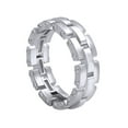 thumbnail image 1 of AFFY 7MM Anniversary Wedding Band Ring for Men in 14K Solid White Gold, 1 of 1