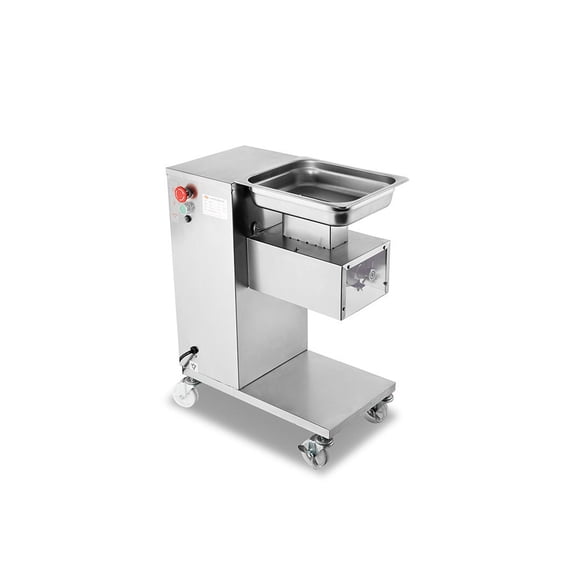 7MM Blade Commercial Meat Cutter Fresh Meat Slicer Grinder Stainless Steel