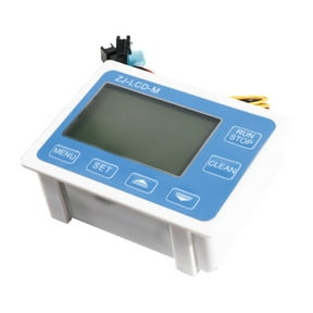 7MM Flow Quantitative Controller Digital Display Hose Gear Sensor, 6MM Hose Solenoid Valve Use To Control And Display Liquid Flow