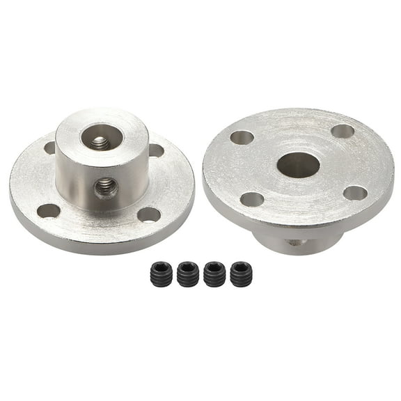 7MM Inner Dia H13*D16 Rigid Flange Coupling Motor Guide Shaft Coupler Motor Connector 2 PCS for DIY Parts