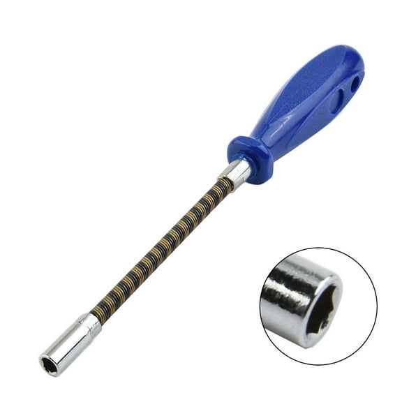 7Mm Socket Screwdriver Non-Slip Flexible Screwdriver Hexagon For Electronic Equipment Furniture Hand Tools Accessories Smile Home