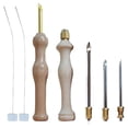 thumbnail image 1 of 7PCS Adjustable Punch Needle Embroidery Kit for Adults - Complete Beginner Set with Tools - Perfect for Punch Needle, 1 of 6