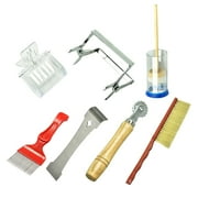 7PCS Beekeeping Tools Kit Bee Hive Box Beekeeping Supplies Queen Catcher Marker Bee Brush Apiculture Honey Tools