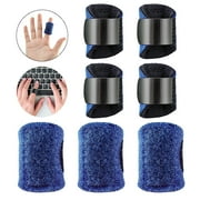 7PCS Finger Splints Adjustable Finger Brace Protector Support Stabilizer for Arthritis, Joint Protection, Injured Sprained Broken Finger