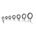 thumbnail image 1 of 7PCS Fishing Rod Guides Tip Tops Replacement Repair Ceramic Stainless Steel Casting Fishing Rod Guides Repair, 1 of 7