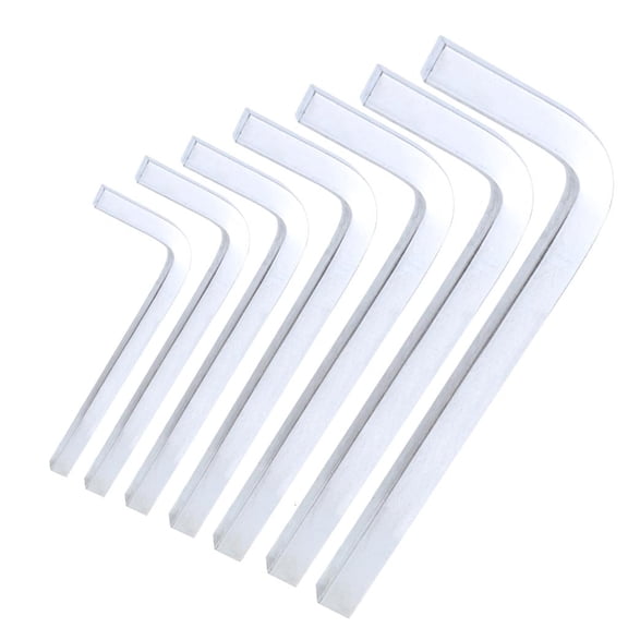 7PCS L shaped Wrench Set Square Head Wrench Screwdriver Set for Tight Areas Bent Wrenches Allen Wrench