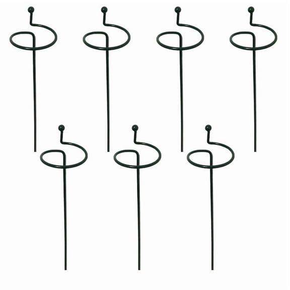 7PCS Metal Plant Climbing Brackets,40Cm Green Garden Support Frame For Flowers And Vines,Iron Trellis For Indoor Outdoor Vertical Growing