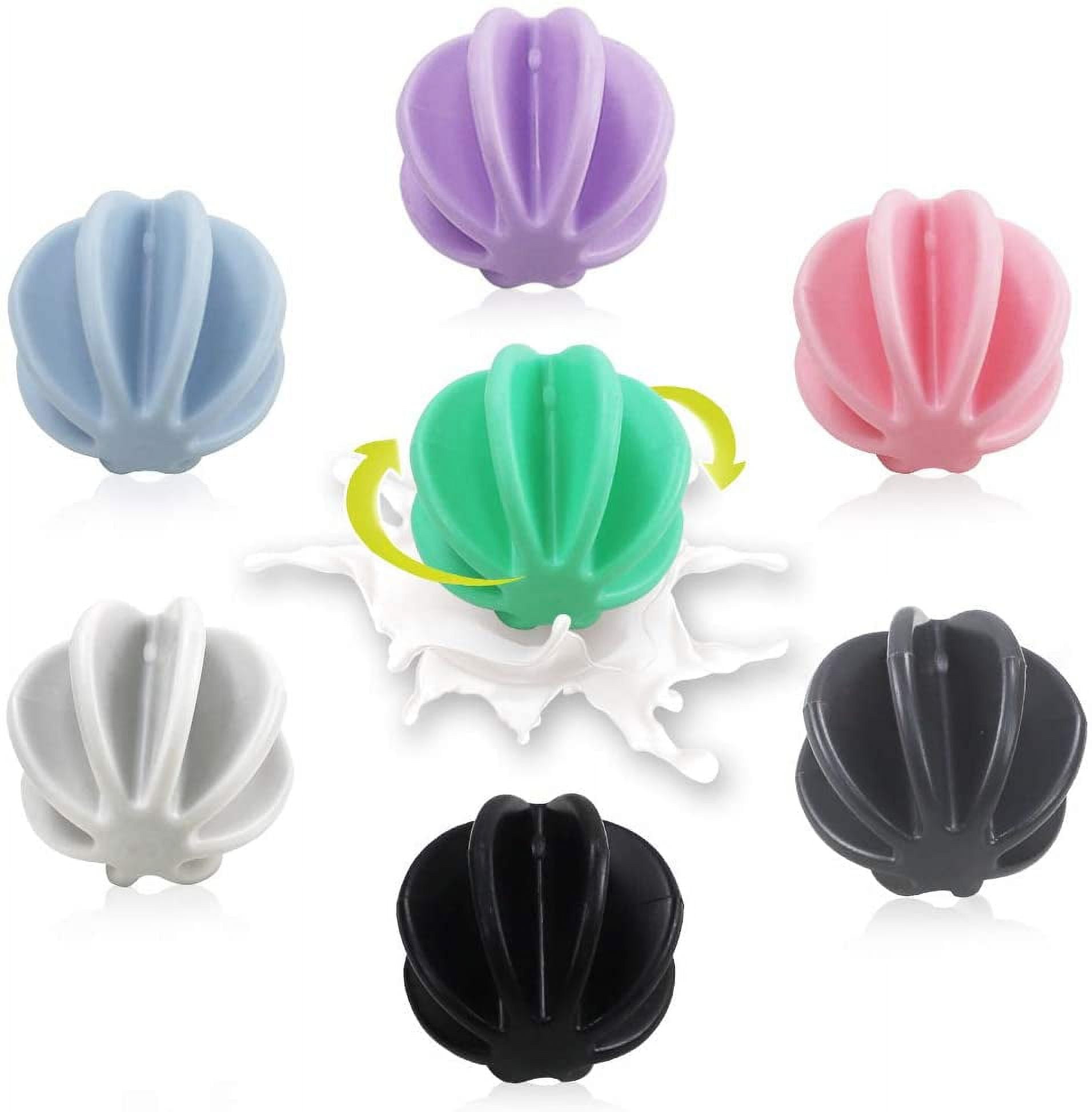 STONCEL 7PCS Protein Shaker Balls, Milkshake Mixing Whisk for Cup