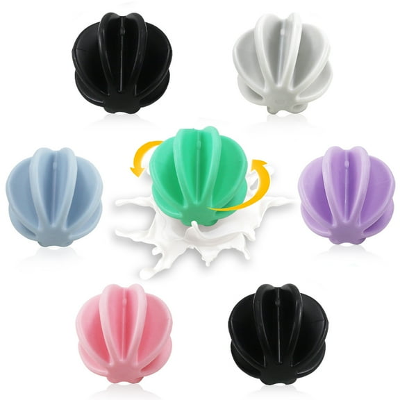 7PCS Plastic Protein Shaker Balls, FULANDL Milkshake Blender Bottle Mixing Ball Mixers, Colorful Whisk Shaker Balls for Protein Shaker Bottle (1.77in)