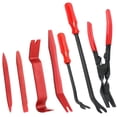 thumbnail image 1 of 7PCS Red Auto Trim Removal Tool Kit, Non-Scratch Plastic Pry Tools & Clip Pliers for Car Panel, Dashboard, Door Repair, 1 of 8