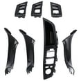 thumbnail image 1 of 7PCS Right Hand Drive RHD For 5 Series F10 F11 Car Interior Door Handle Inner Panel Pull Trim Cover Armrest,3 x Passenger handle 3 x Window lift button 1 x Driver side glass lift switch frame, 1 of 8