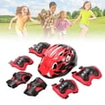thumbnail image 1 of 7PCS/Set Adjustable Protective Gear Set, Safety Helmet with Knee Elbow Wrist Pads for Skateboard, Roller Scooter and Bicycle Sports, 1 of 6