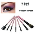 thumbnail image 1 of 7PCS Silicone Makeup Brush Set - EyeShadow Cosmetic Blending Brushes, Make Up Brushes Set, Makeup Brushes & Tools, Professional Makeup Brush Set, Small Cosmetic Brush Set for Women, Beauty Tools, 1 of 2