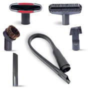 7PCS Universal 1.25 Inch Vacuum Brush Attachment Kit Compatible with All Vacuums Using 1-1/4'' Accessories - 32mm Shop Vac Accessories: Horse Hair Dust Brush, Flexible Crevice Tool & more