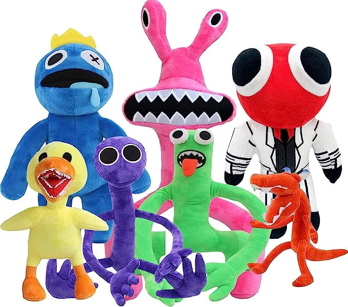 7PCS Video Game Plush Toys,Horror Monster Plushise Stuffed Animal Doll
