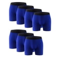 thumbnail image 1 of 7PK Mens Boxer Briefs Breathable Tagless Underwear Soft Comfort Flex Waistband, 1 of 9