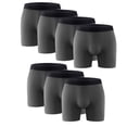 thumbnail image 1 of 7PK Mens Boxer Briefs Breathable Tagless Underwear Soft Comfort Flex Waistband, 1 of 9
