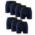thumbnail image 1 of 7PK Mens Boxer Briefs Breathable Tagless Underwear Soft Comfort Flex Waistband, 1 of 9