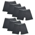 thumbnail image 1 of 7PK Mens Performance Boxer Briefs Breathable Comfort Waistband Underwear Shorts, 1 of 4