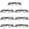 thumbnail image 1 of 7PK Mens Womens Unisex Unbreakable Reading Glasses Blue Light Blocking Readers, 1 of 8