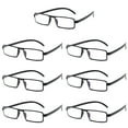thumbnail image 1 of 7PK Unisex Unbreakable Lightweight Reading Glasses Blue Light Blocking Readers, 1 of 10