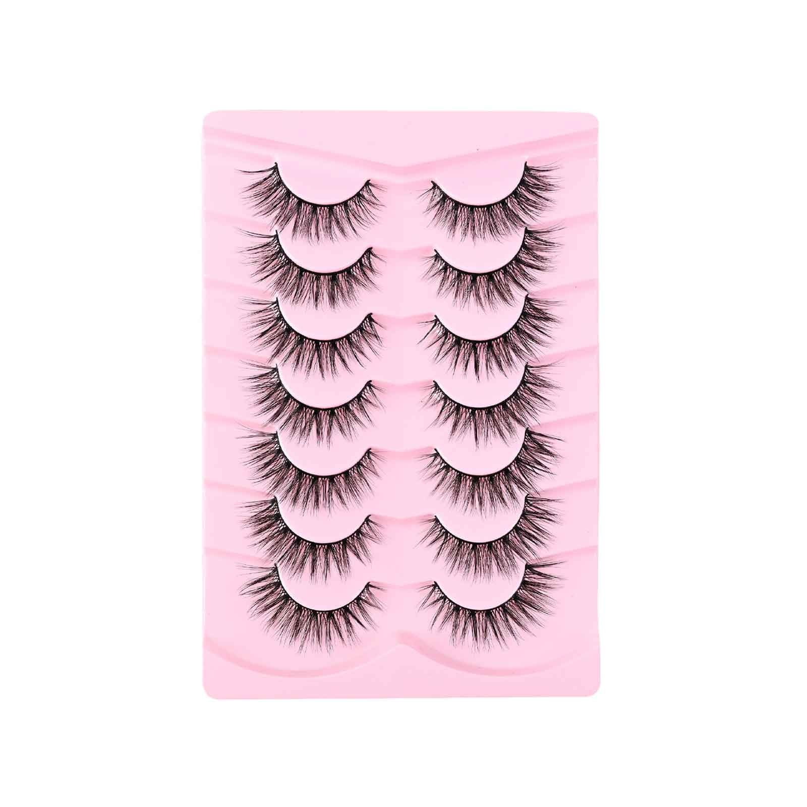 7Pairs Eyelashes Wispy Lashes Extension Clusters DIY Eyelash Extensions