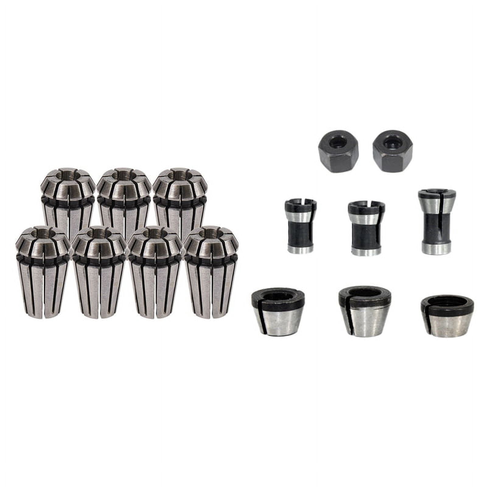 7Pcs 1-7mm ER11 Collet Chuck Tool Bits Holder Spring Collet with 8 Pcs ...