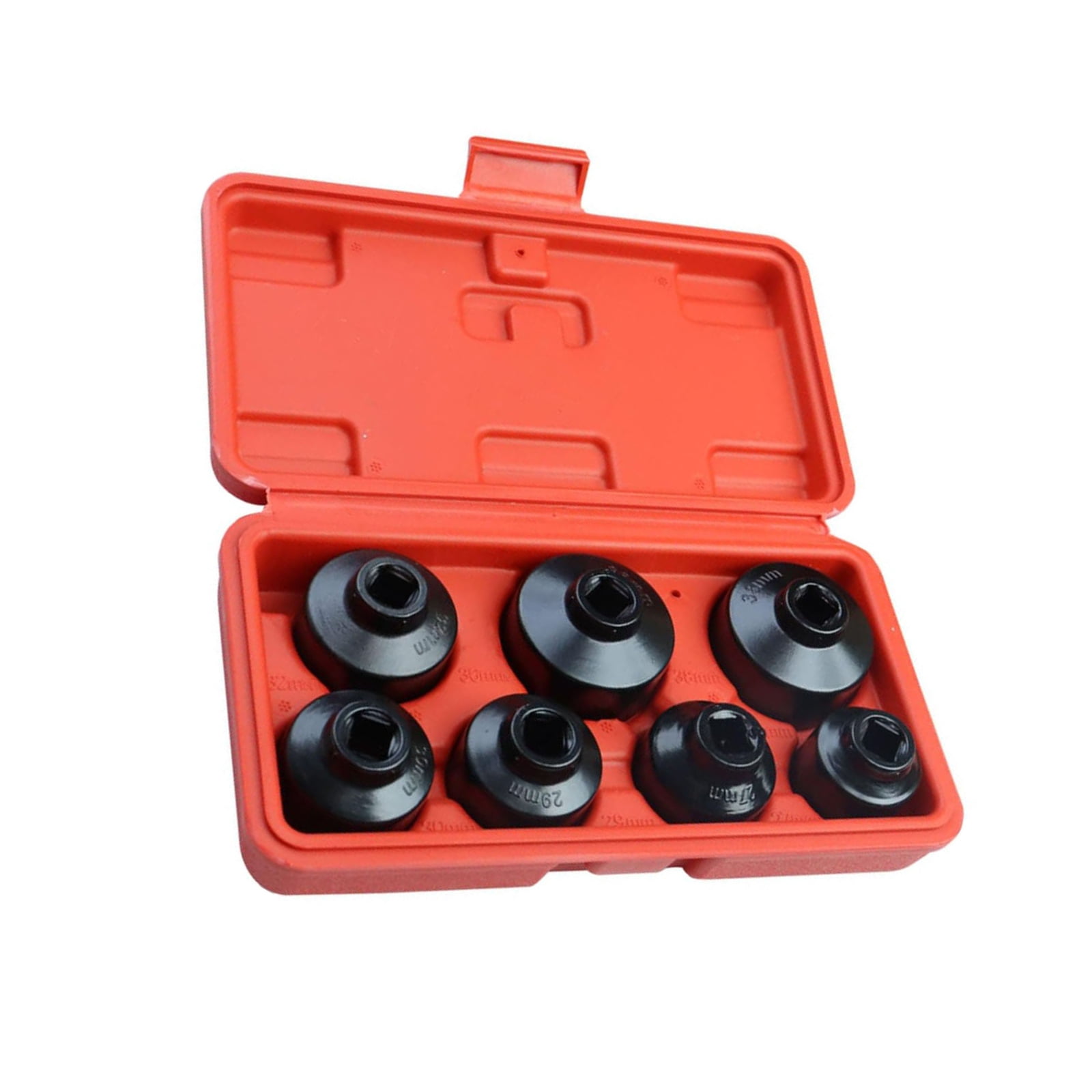 7Pcs 24 27 29 30 32 36 38mm 3/8inch Cap Wrench Socket Set Tool ...