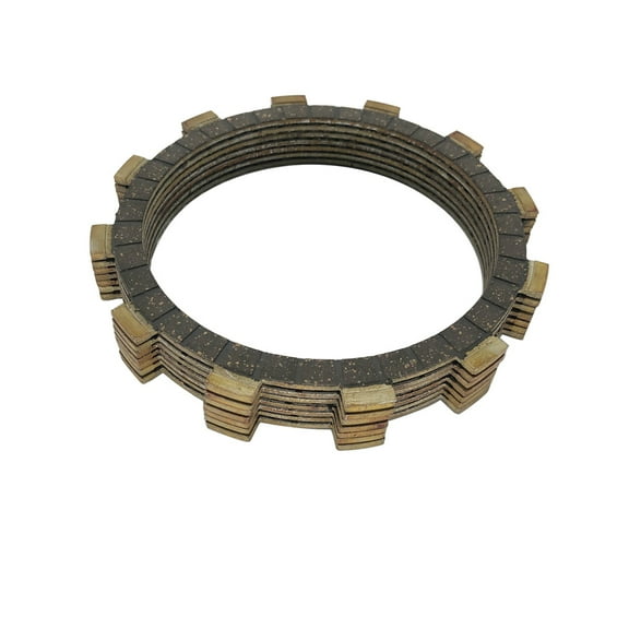 (7Pcs A Set) JS400 Transmission Friction Plates For Jianshe 400 400cc Mountain Lion ATV Quad OEM F3-422000-0Clutch Plate