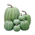 thumbnail image 1 of 7Pcs Artificial Pumpkins for Decorating, Assorted Pumpkin Cute Foam Pumpkins for Halloween Thanksgiving Party, 1 of 7