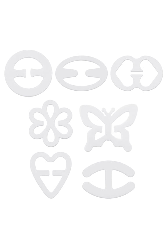 7Pcs Bra Strap Clips for Women, Anti-Slip Racerback Converter Clips, Cleavage Control & Adjustable Bra Holders