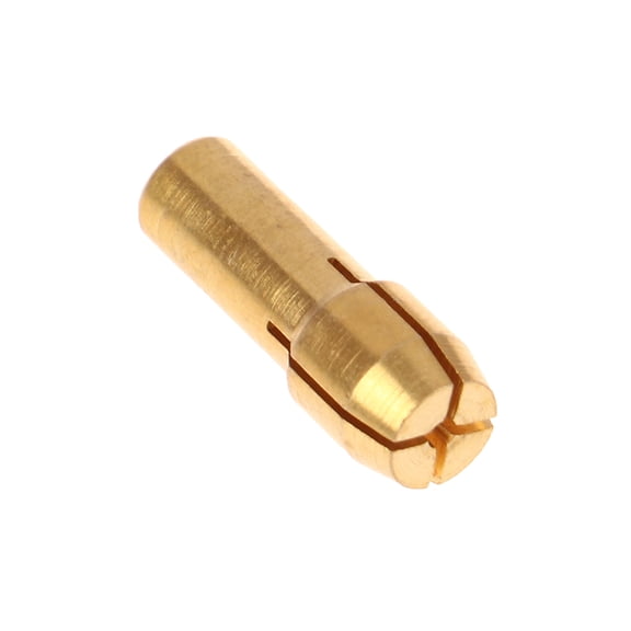 7Pcs Brass Collet 1.0/1.6/2.0/2.4/3.0/3.2 + Check M8*0.75 Fits Rotary Tools Electric Grinder Accessories