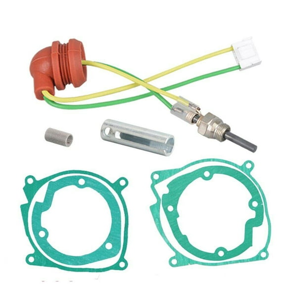 7Pcs Car Air Gasket+Ceramic Glow Plug Kit For Chinese 2-8KW Heater-NEW