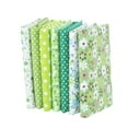 thumbnail image 1 of 7Pcs Different Patterns Printed Cotton Fabric Squares 25 Cmx25 Cm Handmade Craft Cloths Bundle for Sewing Patchwork,Quilting,Diy Scrapbooking Tissue(10"X10") Cloth Sewing Diy Crafts Handmade Bags, 1 of 4