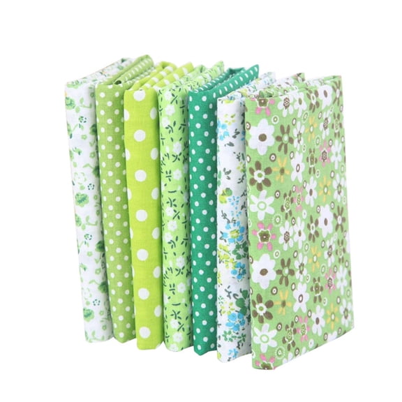7Pcs Different Patterns Printed Cotton Fabric Squares 25 Cmx25 Cm Handmade Craft Cloths Bundle for Sewing Patchwork,Quilting,Diy Scrapbooking Tissue(10"X10") Cloth Sewing Diy Crafts Handmade Bags
