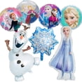 thumbnail image 1 of 7Pcs Frozen Birthday Party Supplies Decor, Frozen Balloons for Party Decoration, Snow Princess Birthday Decoration for Girls, 1 of 6