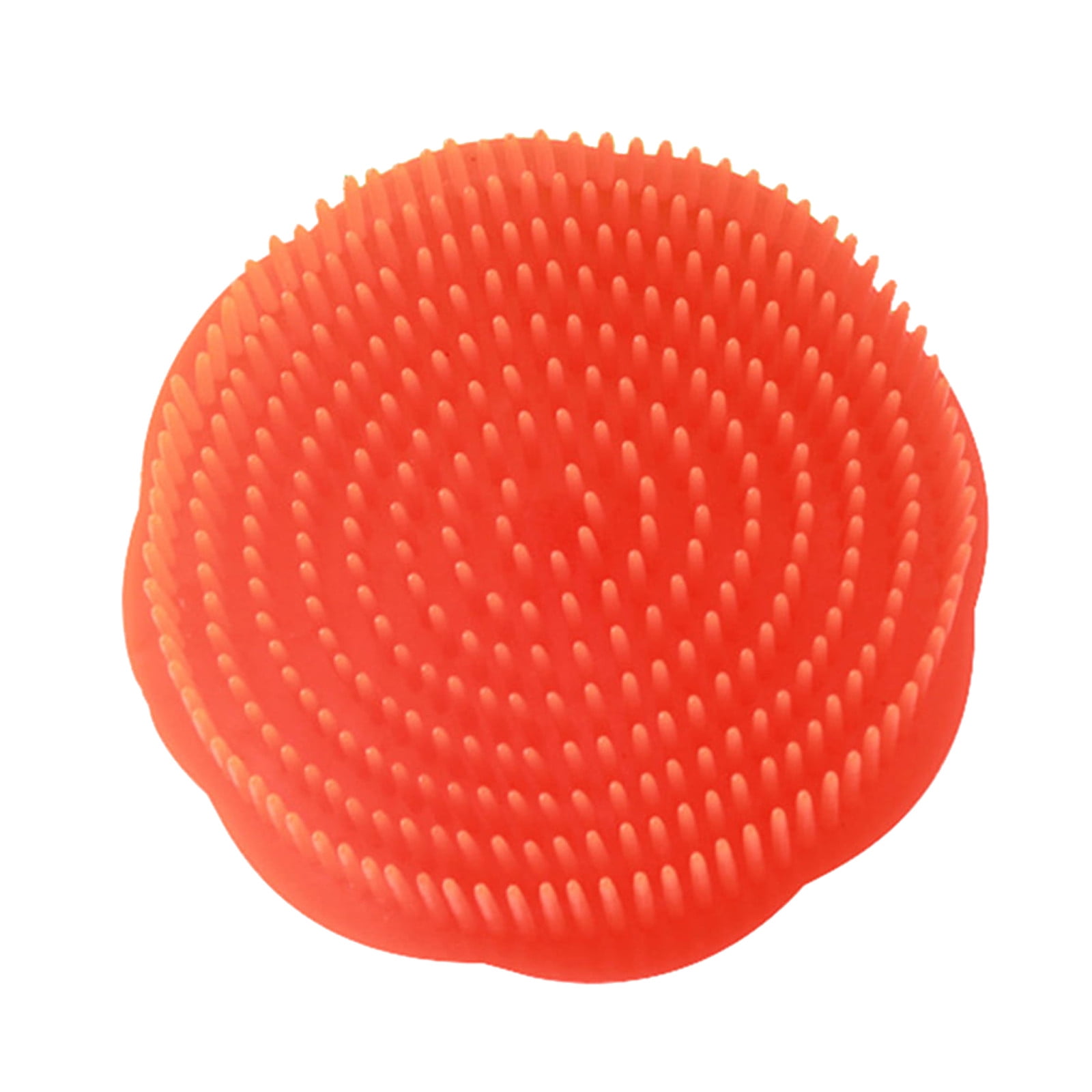 7Pcs Hair Scalp Exfoliator Brush Dandruff Cleaning Brush Flexible Scalp