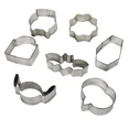 thumbnail image 1 of 7Pcs Halloween Stainless Steel Cookie Cutter Sets Spider Web Biscuit Decorations, 1 of 6