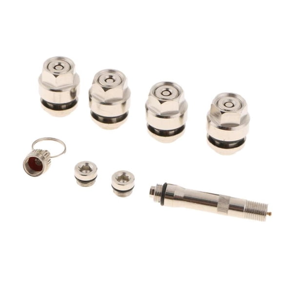 7Pcs Invisible Metal Screw Flush Mount Tire Valve Stem