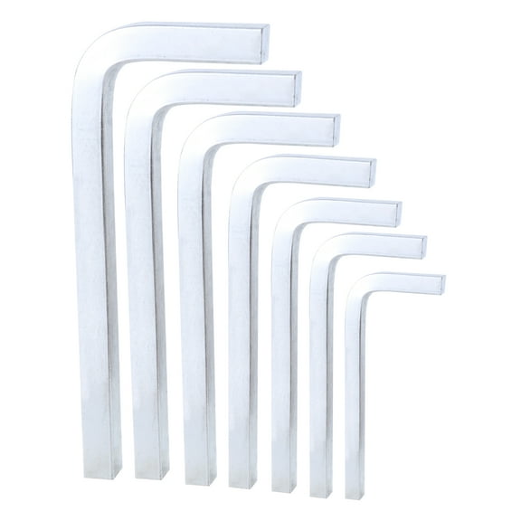 7Pcs L Shape Square Head Wrench Square Key Wrench Screwdriver 3/4/5/6/7/8/10mm Hand Tool