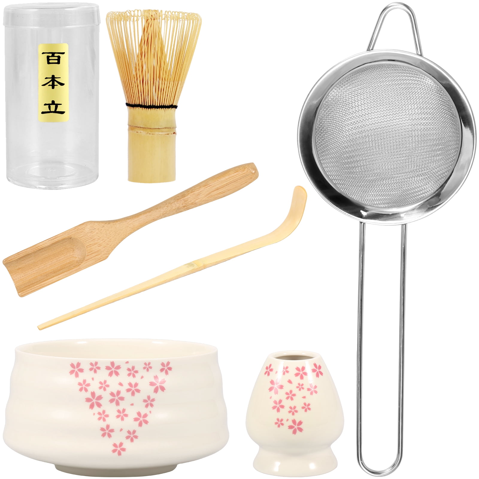7Pcs Matcha Whisk Set Elegant Matcha Making Set with Matcha Whisk ...