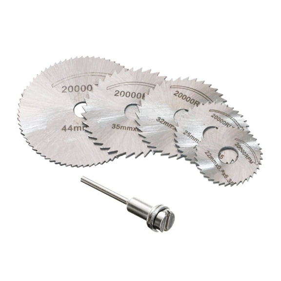 7Pcs Mini Circular Saw Blade Electric Grinding Cutting Disc Rotary Tool for Dremel Metal Cutter Power Tool Wood Cutting Discs