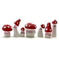 thumbnail image 1 of 7Pcs Mini Mushrooms for Crafts Little Fairy Garden Tiny Resin Mushroom Decor Miniatures Statue, 1 of 6