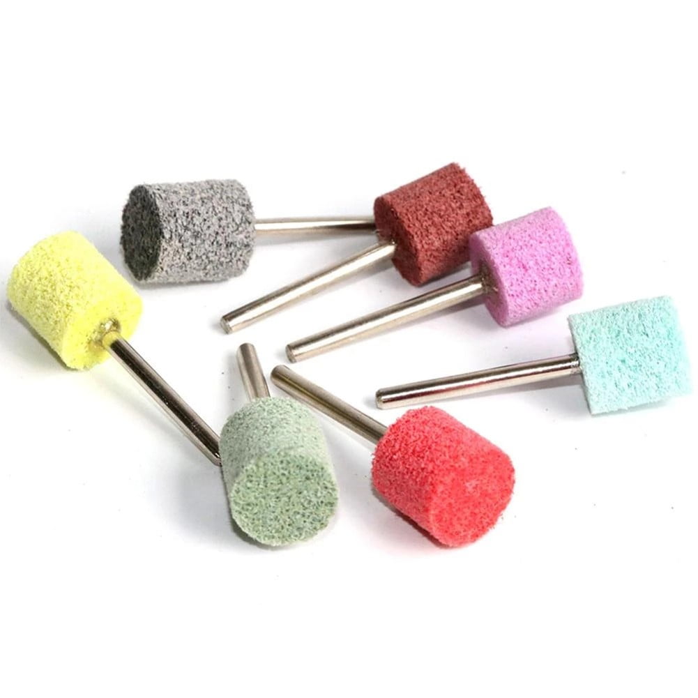 7Pcs Nylon Fiber Grinding Head Buffing Wheel Mounted Point Polishing ...