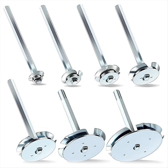 7Pcs PVC Fitting Socket Saver Set 1/2In, 3/4In, 1In, 1-1/2In, 2In, 3Inch, 4Inch, PVC Pipe Reamer for Removing Hub