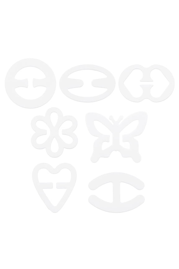 7Pcs Racerback Bra Strap Clip for Womens Anti Slip Conceals Bra Back Straps Clips Bra Strap Holders Bra Converting Clips