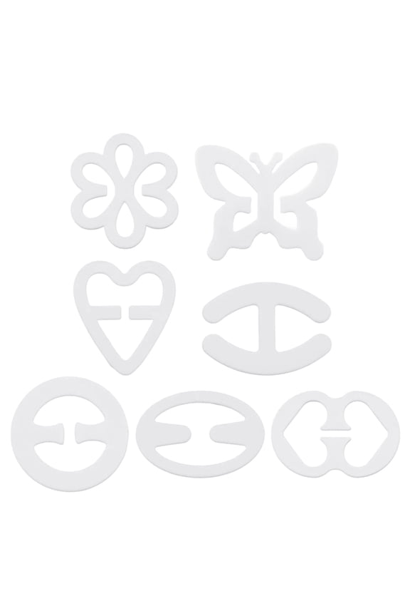 7Pcs Racerback Bra Strap Clip for Womens Anti Slip Conceals Bra Back Straps Clips Bra Strap Holders Bra Converting Clips