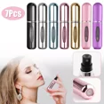 thumbnail image 1 of 7Pcs Refillable Travel Portable Perfume Atomizer Bottle Spray Pump Case 5Ml Gift, 1 of 6