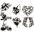 thumbnail image 1 of 7Pcs Reflective Vinyl Butterfly Car Stickers, 1 of 9